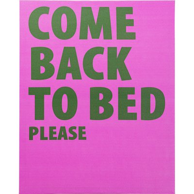 Tableau Come Back To Bed 40x50cm KARE DESIGN