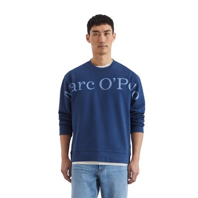 Sweat-shirt à logo regular en pur coton bio MARC O'POLO