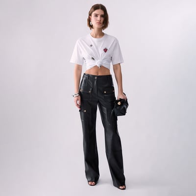 T-shirt avec broderies bijoux LIU JO