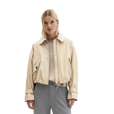 Blouson régulier en mélange de coton organique et de lyocell MARC O'POLO