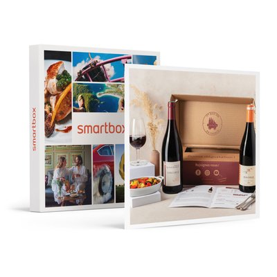 Abonnement de 3 mois : 2 grands vins rouges par mois et livret de dégustation- SMARTBOX - Coffret Cadeau Gastronomie SMARTBOX