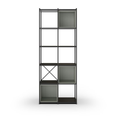 Etagère en bois et métal 70,50x179cm- PHALOR DRAWER
