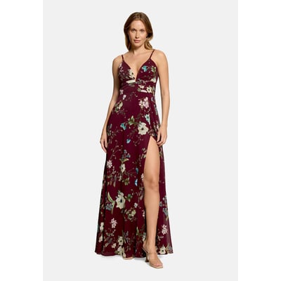 Robe de soirée à motifs VERA MONT