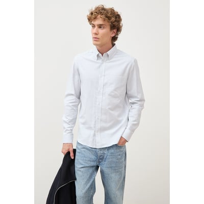 Chemise manches longues col américain BONOBO