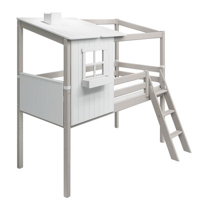 Lit simple en pin massif FLEXA