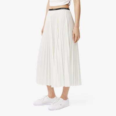 Jupe longue plissée LACOSTE