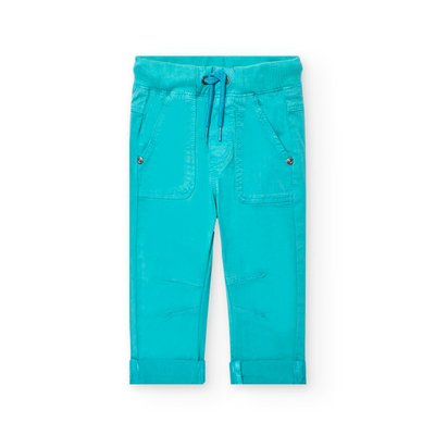 Pantalon en toile gabardine BOBOLI