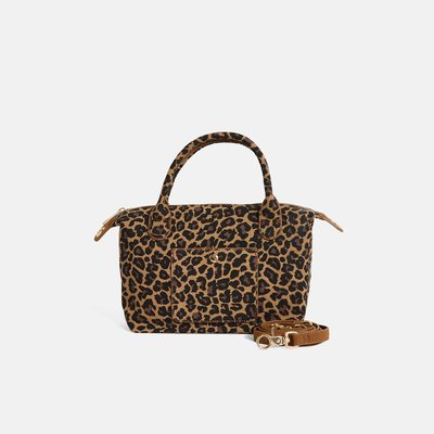 Sac bandoulière imprimé léopard GRAIN DE MALICE