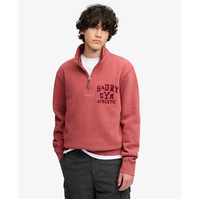 Sweatshirt Demi-Zip Ton sur Ton SUPERDRY