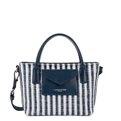 Mini sac cabas main KBA MARINIÈRE OSIER LANCASTER