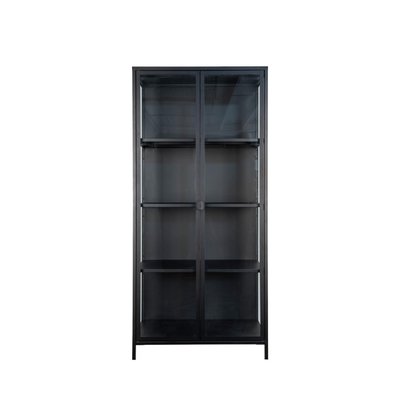 Vaisselier en verre et métal H175cm - BRISBANE HOUSE NORDIC