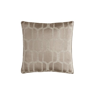 Coussin en jacquard à motif géométrique evie NEXT