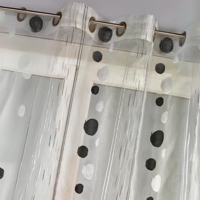 Voilage en Organza Fils Coupés HOME MAISON