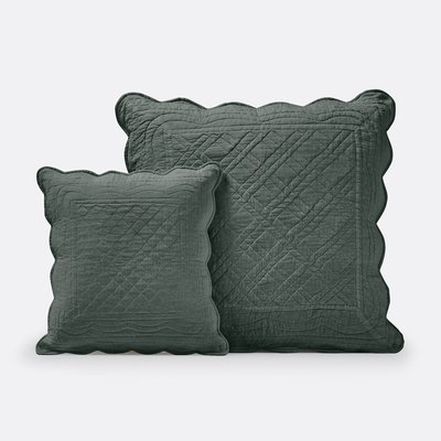 Scenario Quilted 100% Cotton Cushion Cover LA REDOUTE INTERIEURS