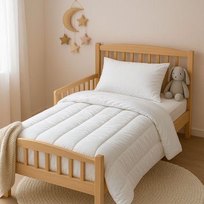 Pack enfant couette et oreiller TERRE DE NUIT