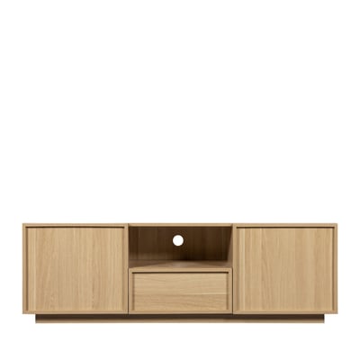 Meuble TV 2 portes 1 tiroir en bois- JOY DRAWER
