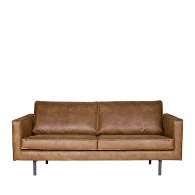 Canapé 3 places vintage en similicuir - BRONCO BEPUREHOME