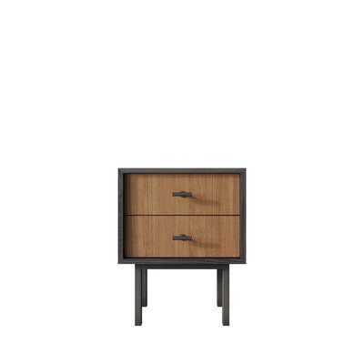 Тумбочка с двумя ящиками из ясеня SO'HOME