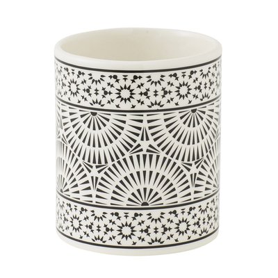 Porte brosse à dents ethnique en porcelaine TRIBU GUY LEVASSEUR
