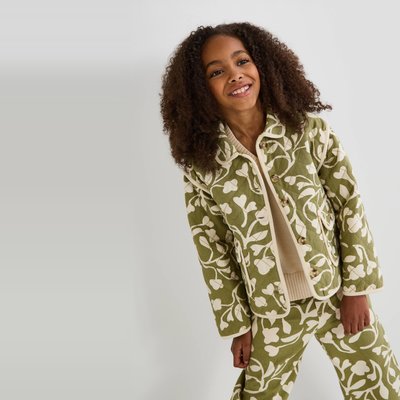 Veste imprimée en coton MONOPRIX