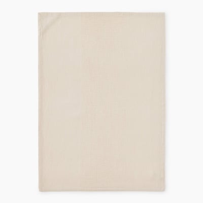 Torchon en nid d abeille chiné, 50x70cm, coton MONOPRIX MAISON