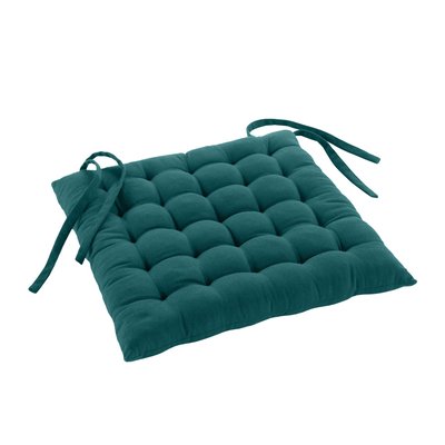 Assise matelassée en coton et polyester recyclé DOUCEUR D'INTÉRIEUR