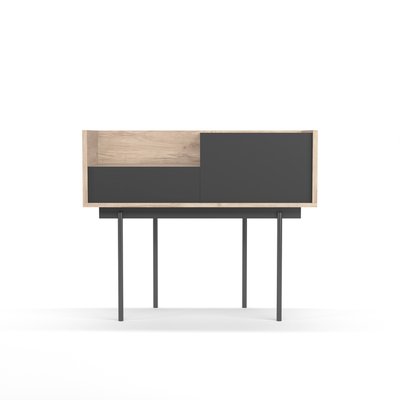 Console en mélamine et métal, Diplomat HERDASA