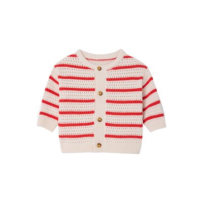 Gilet maille ajourée VERTBAUDET