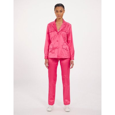 Veste Flipper rose satin INES DE LA FRESSANGE PARIS