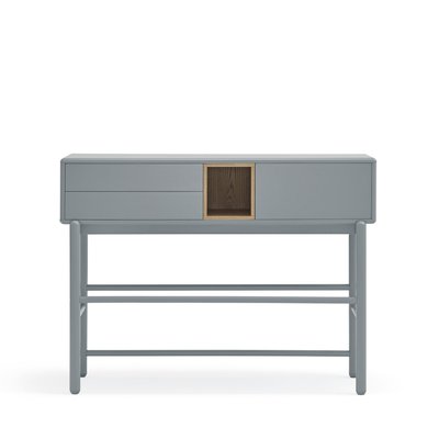 Console 1 porte 2 tiroirs en bois L180cm- CORVO TEULAT
