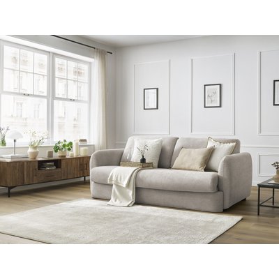 Canapé lit 3 places en tissu couchage 140x195 cm, JAURES BOBOCHIC