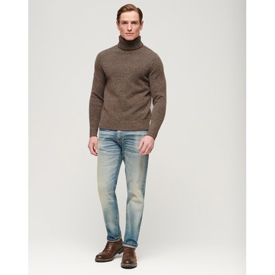 Maglione chiné collo a dolcevita SUPERDRY