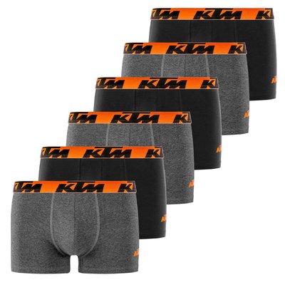 Lot de 6 Boxers coton Uni FREEGUN