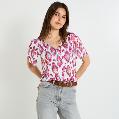 T-shirt imprimé ikat GRAIN DE MALICE
