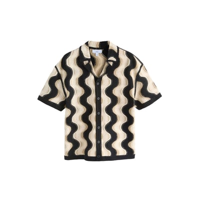 Chemise en maille crochet à motif NEXT