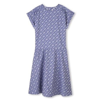 Robe zippée à manches courtes BOSS KIDSWEAR