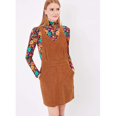 Robe salopette velours uni AZUR PRINCESSE NOMADE