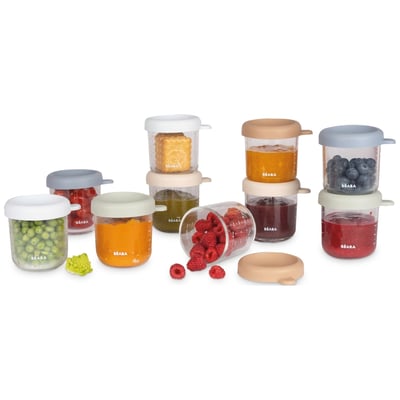 Coffret 10 portions verre BEABA