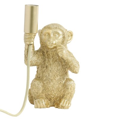 Lampe De Table Singe Or Mat MILLUMINE