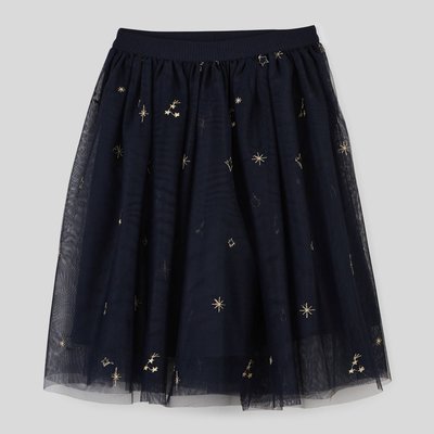 Jupe en tulle brodé, certifié OEKO-TEX MONOPRIX
