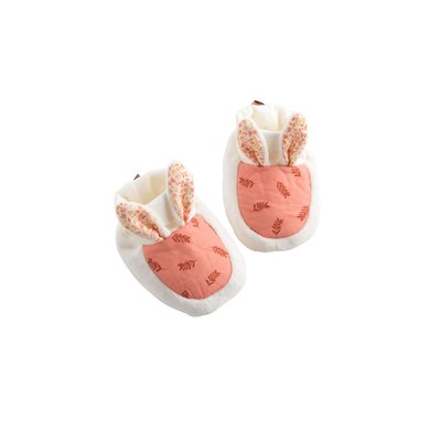 Chaussons bébé en velours SAUTHON