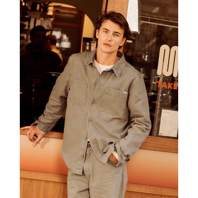 Sur-chemise denim FAGUO