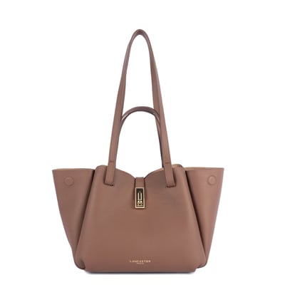 Sac cabas porté épaule M en cuir, MILANO HORIZON LANCASTER