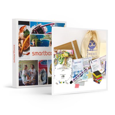 Box Trio : Pixel Art, tressage Kumihimo et broderie Diamant- SMARTBOX - Coffret Cadeau Multi-thèmes SMARTBOX