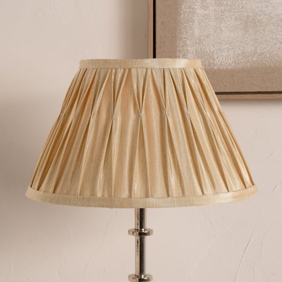 30cm Silk Mix Pinch Pleat Tapered Lampshade SO'HOME