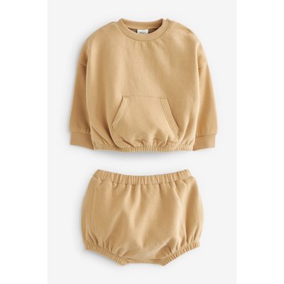 2 pièces sweat et short bouffant bébé NEXT