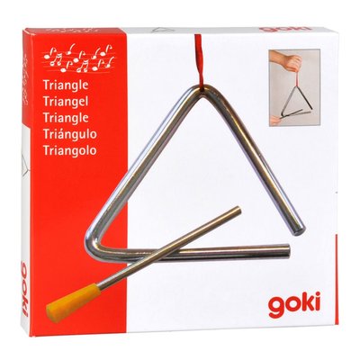 Triangle en métal 10 cm GOKI