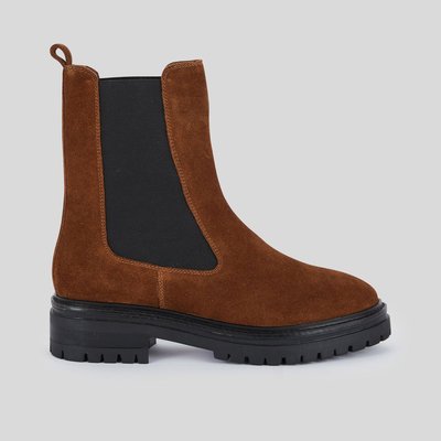 Boots croute de cuir femme best sale