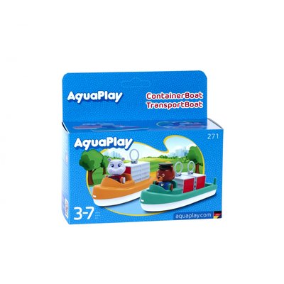 Aquaplay Bateau porte-conteneurs et de transport AQUAPLAY