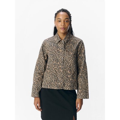 Veste en jean Imprimé léopard OBJECT